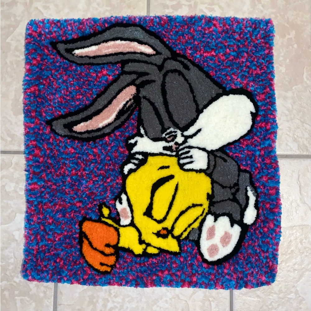 Sleeping Baby Bugs & Tweety Rug